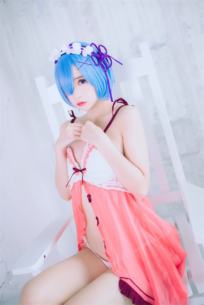 网红Coser@疯猫ss - 蕾姆 [42P/227MB] 网红写真-第2张