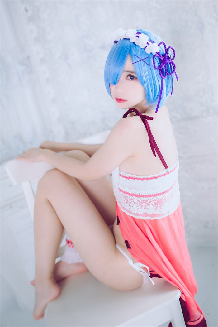 网红Coser@疯猫ss - 蕾姆 [42P/227MB] 网红写真-第3张