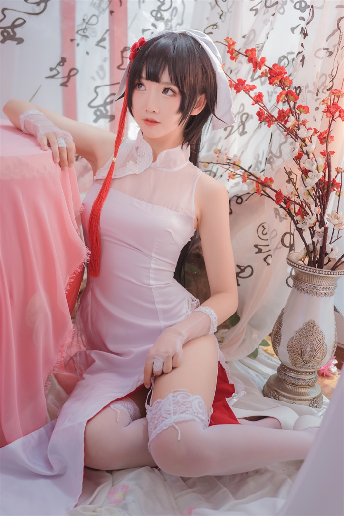 人气动漫Coser@面饼仙儿 旗袍高雄 [29P/217MB] 网红写真-第1张