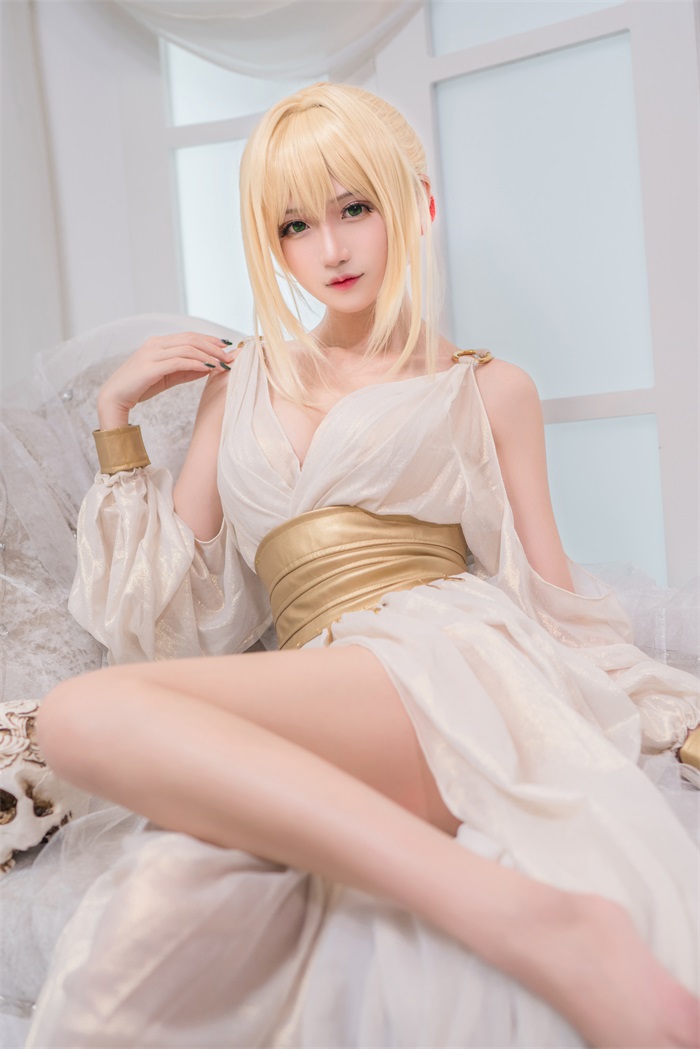 人气动漫Coser@腐团儿Ikaros 尼禄 [10P/94.4MB] 网红写真-第3张