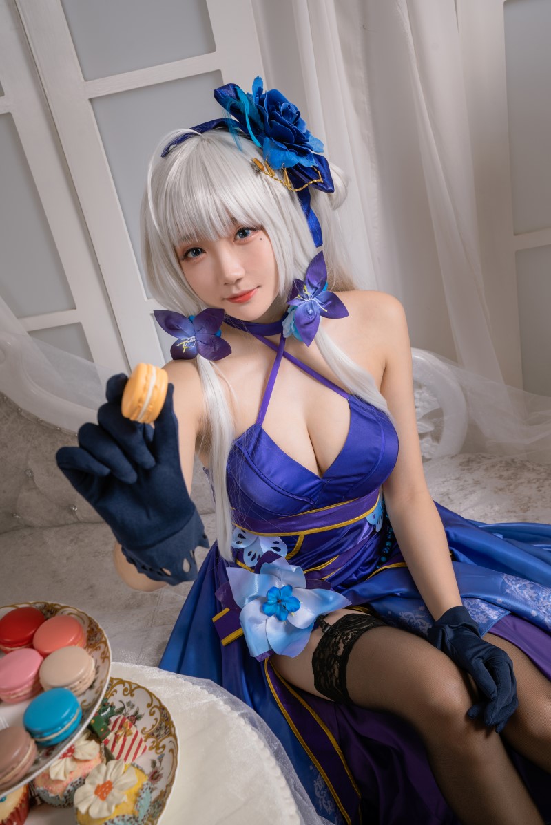 动漫Coser@瓜希酱 光辉 茶会 [18P/88MB] 网红写真-第1张