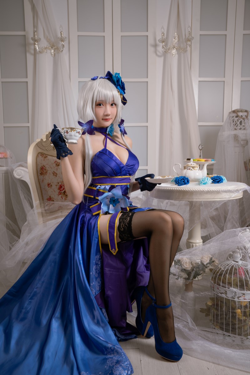 动漫Coser@瓜希酱 光辉 茶会 [18P/88MB] 网红写真-第2张