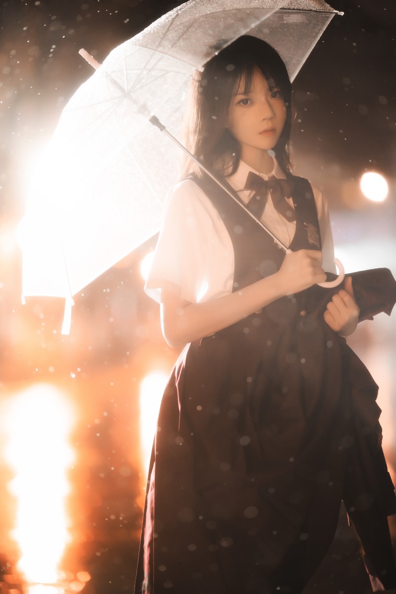 人气Coser@桜桃喵 雨下 [42P/1.39GB] 网红写真-第4张