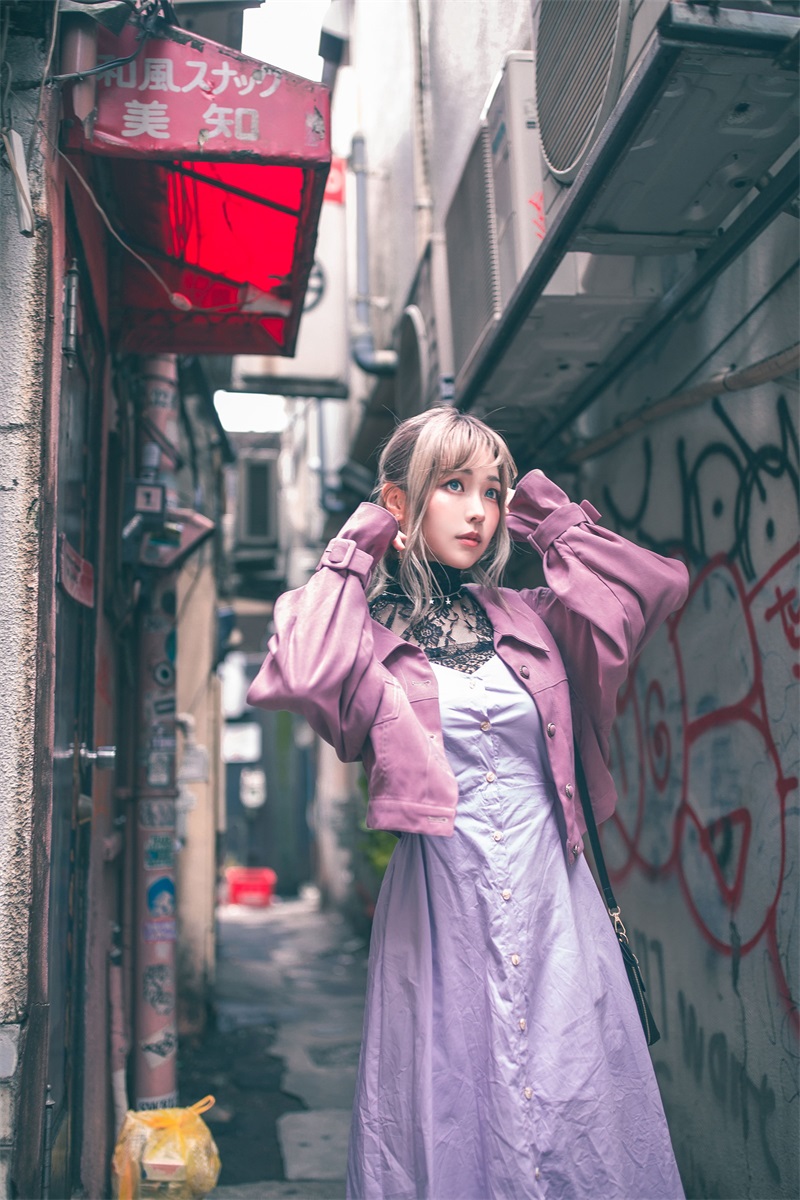 台湾Coser@ElyEE子 Pale Lavender [54P/210MB] 网红写真-第3张