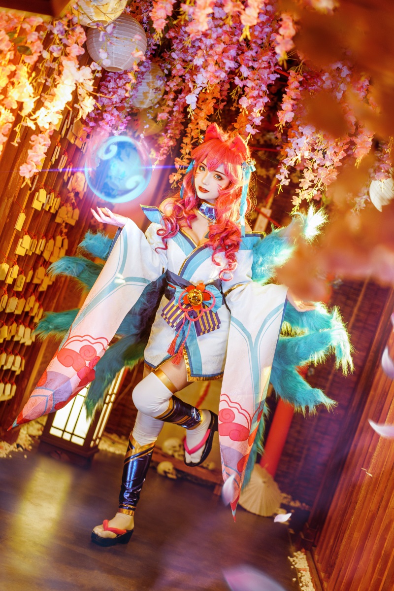 网红Coser@雯妹不讲道理 阿狸 [14P/229MB] 网红写真-第3张