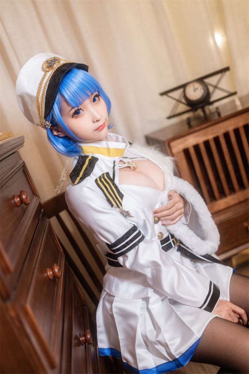 网红Coser@蠢沫沫 恰巴耶夫原皮 [40P/479MB] 网红写真-第2张