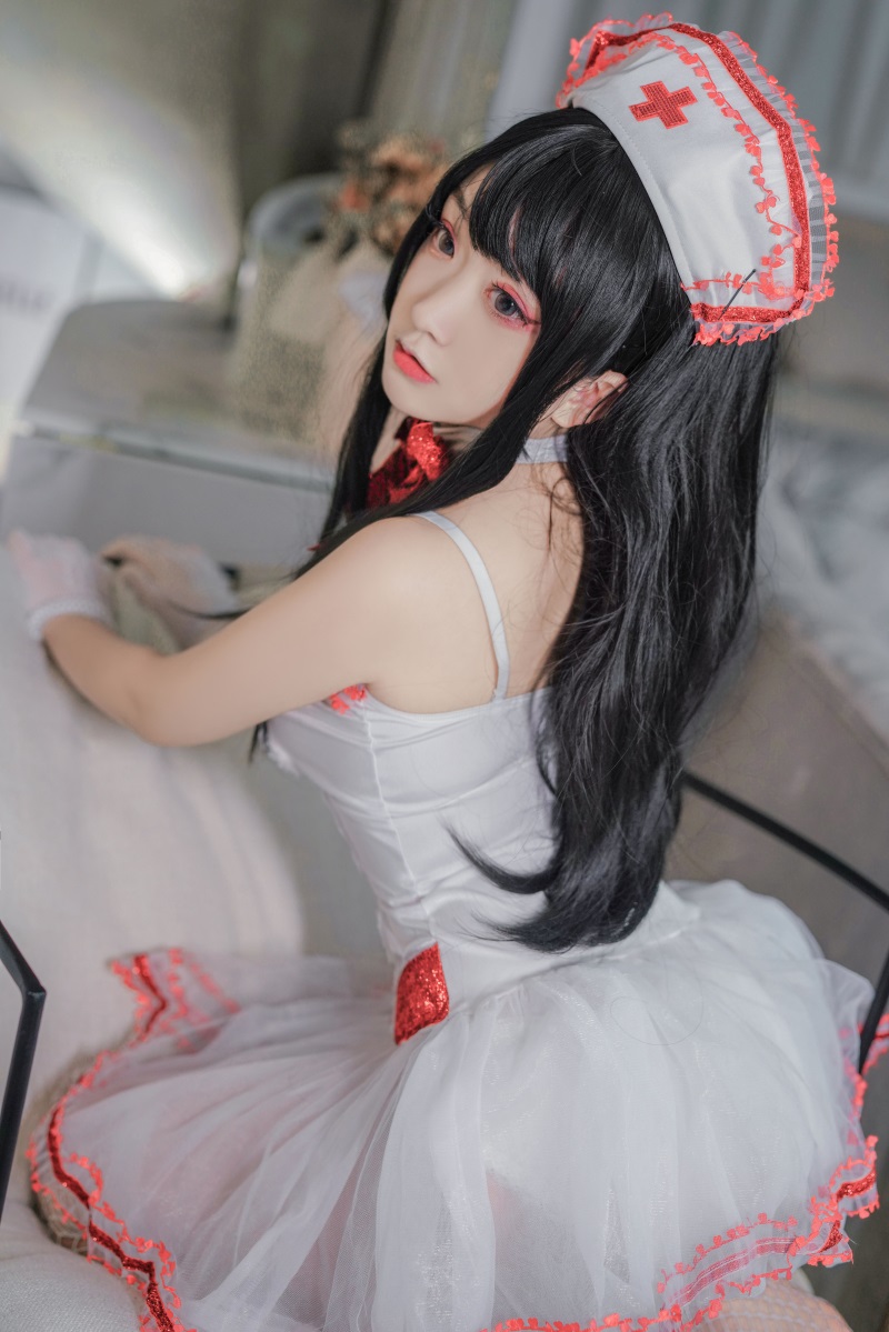 网红Coser@-桃夭葵- 雷丝护士 [42P/830MB] 网红写真-第3张