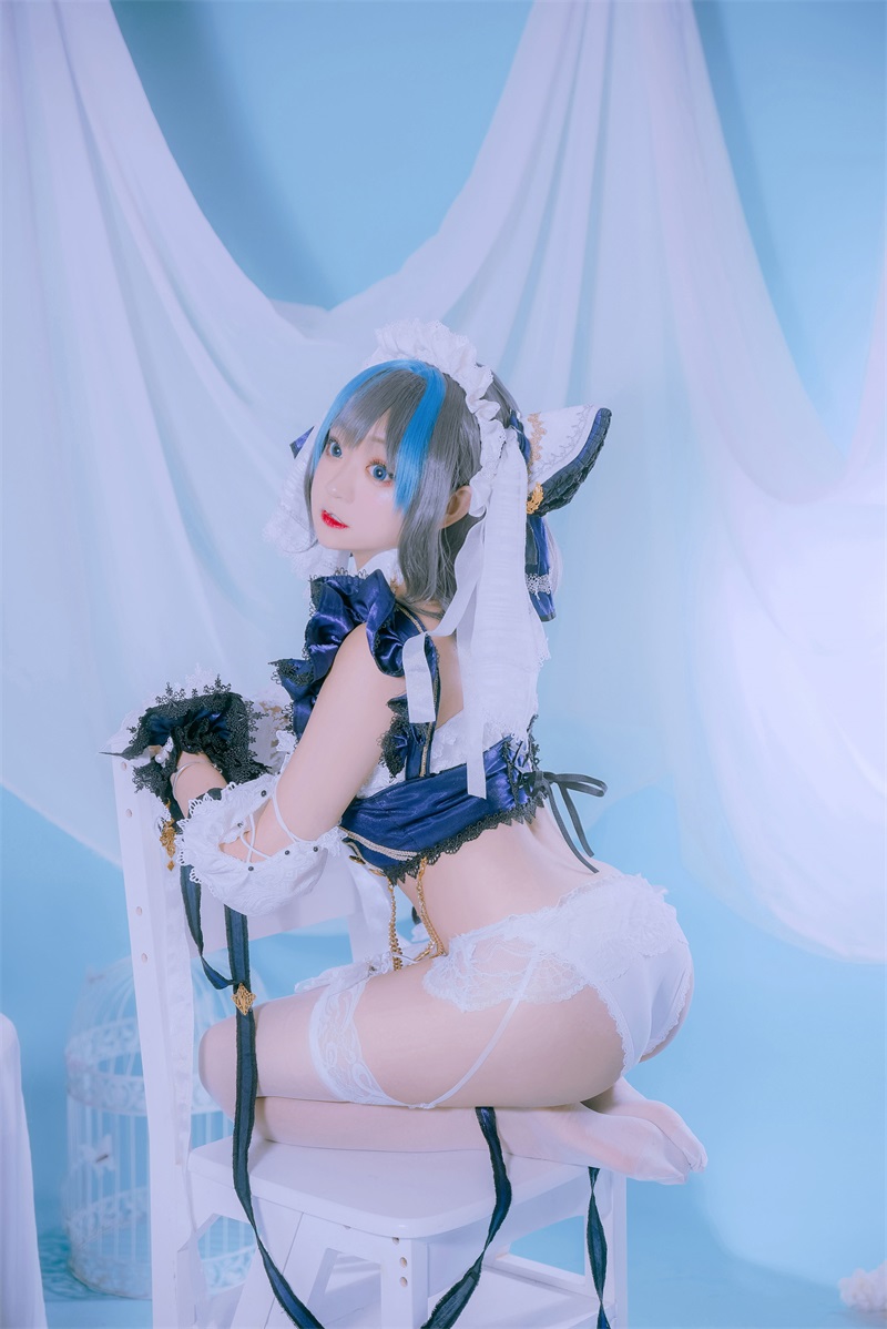 网红Coser@-桃夭葵- 柴郡 [21P/106MB] 网红写真-第1张