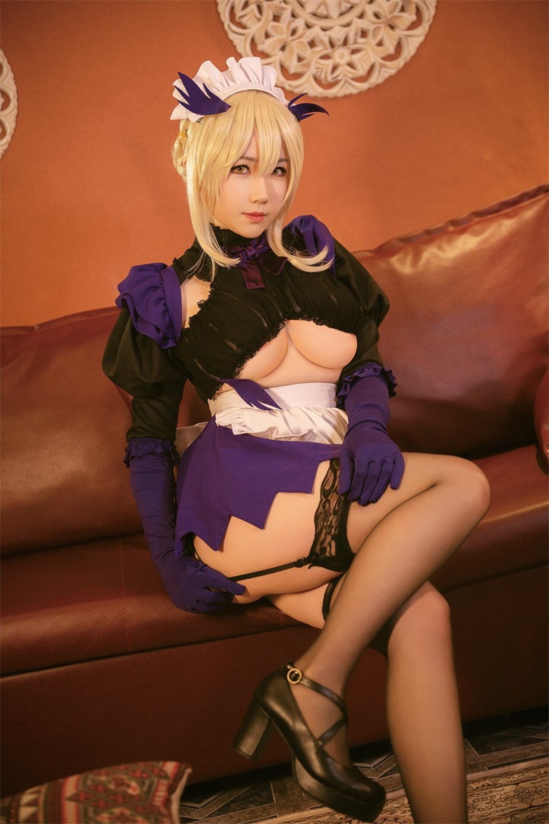 网红Coser@是本末末 黑枪呆女仆 [28P/143MB] 网红写真-第2张