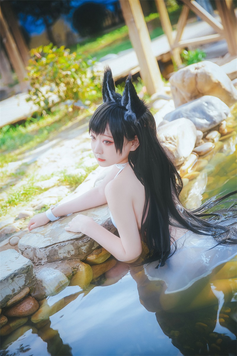 网红Coser@-桃夭葵- 犬泳衣 [15P/206MB] 网红写真-第2张