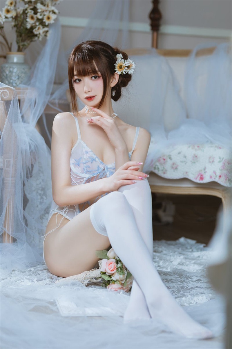 网红Coser@封疆疆v 纯欲连体衣 [40P/471MB] 网红写真-第1张