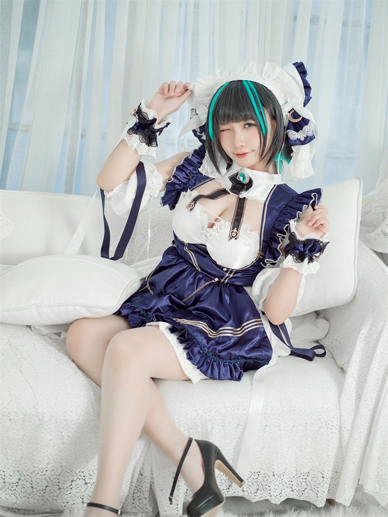 网红Coser@麻花麻花酱 柴郡 [30P/223MB] 网红写真-第4张