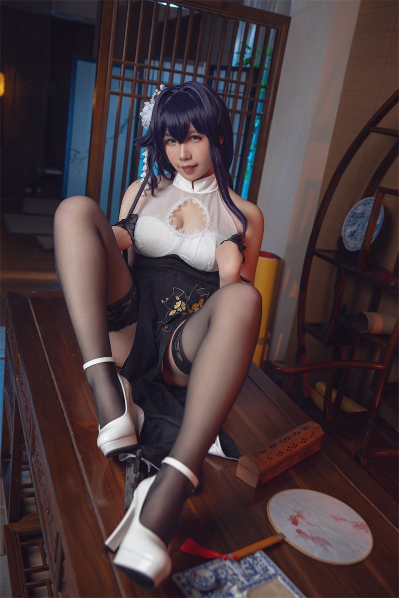 网红Coser@麻花麻花酱 吾妻旗袍 [30P/656MB] 网红写真-第2张