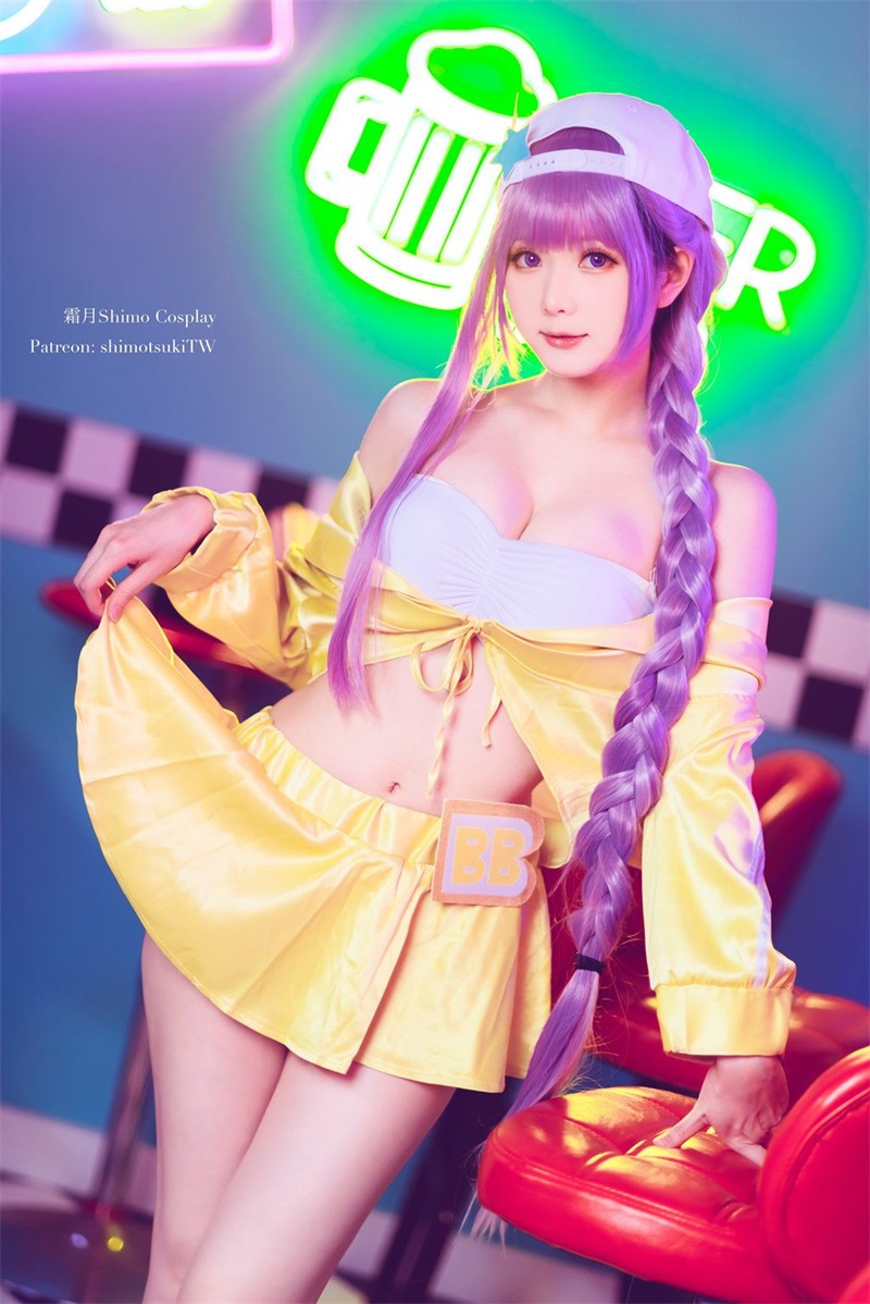 网红Coser@霜月shimo BB泳装 [15P/274MB] 网红写真-第4张