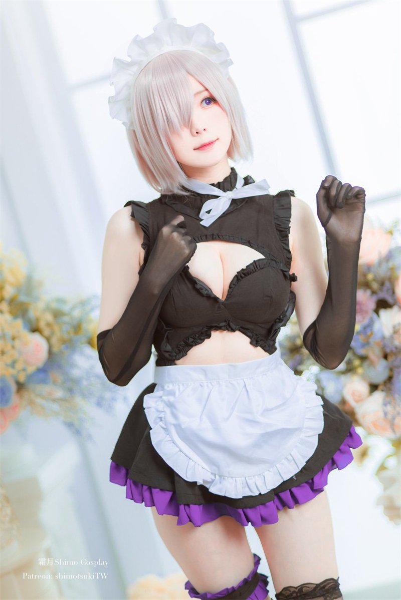 网红Coser@霜月shimo 玛修女仆 [14P/131MB] 网红写真-第3张