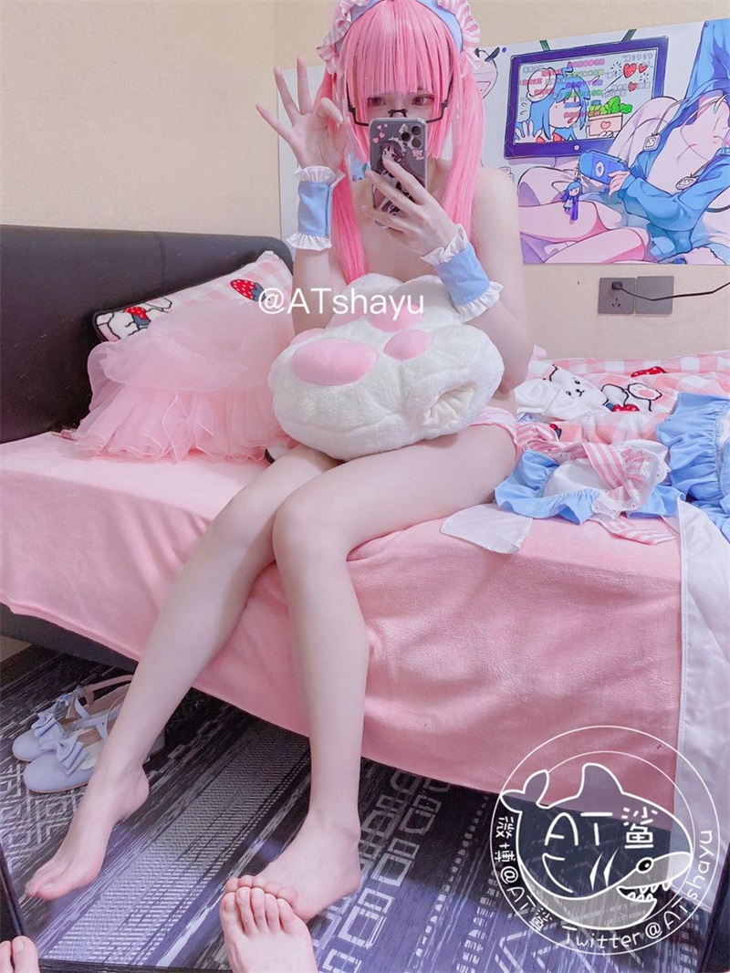 网红Coser@AT鲨 拉姆 [43P/37MB] 网红写真-第4张