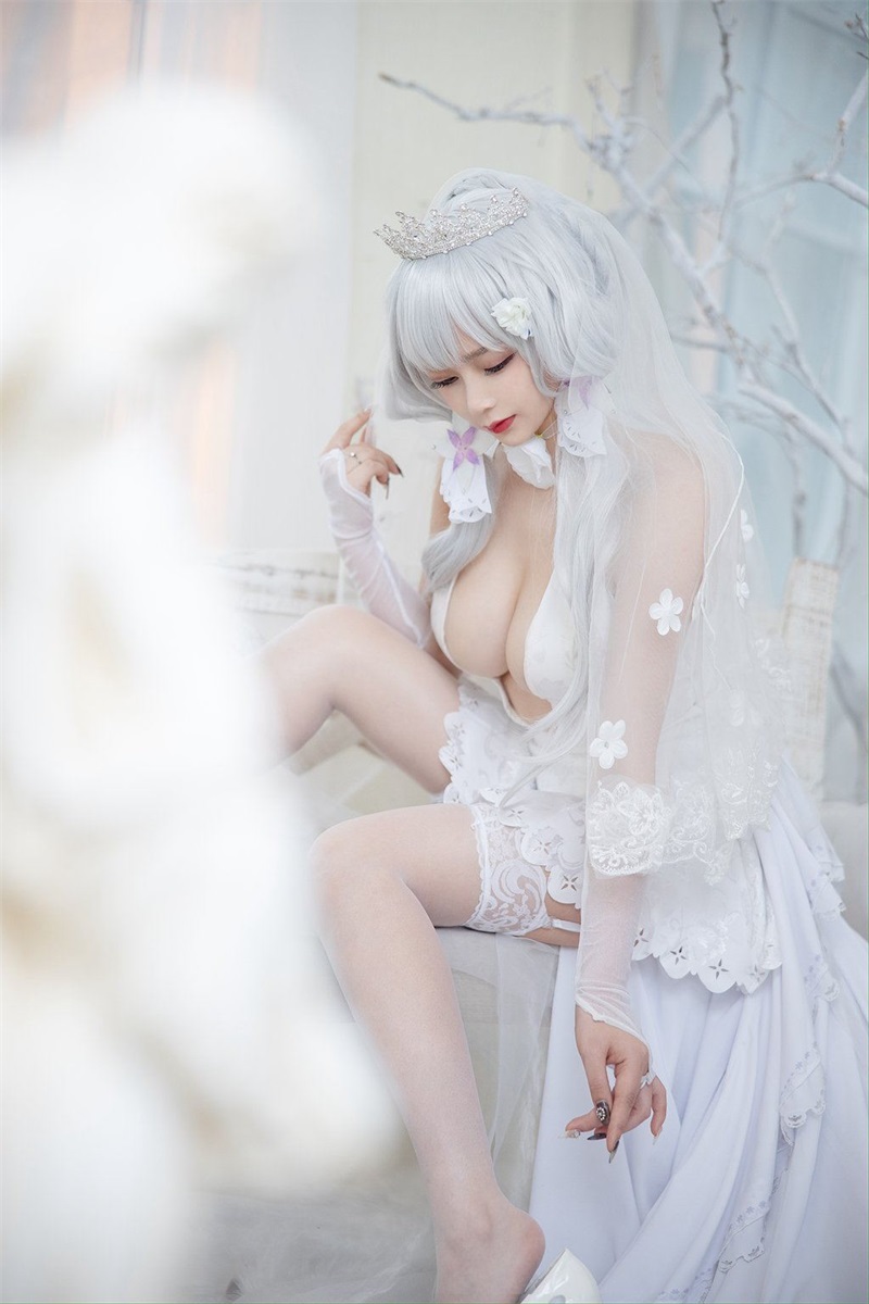 网红Coser@06.叉子宝宝 碧蓝光辉 [11P-100MB] 网红写真-第2张