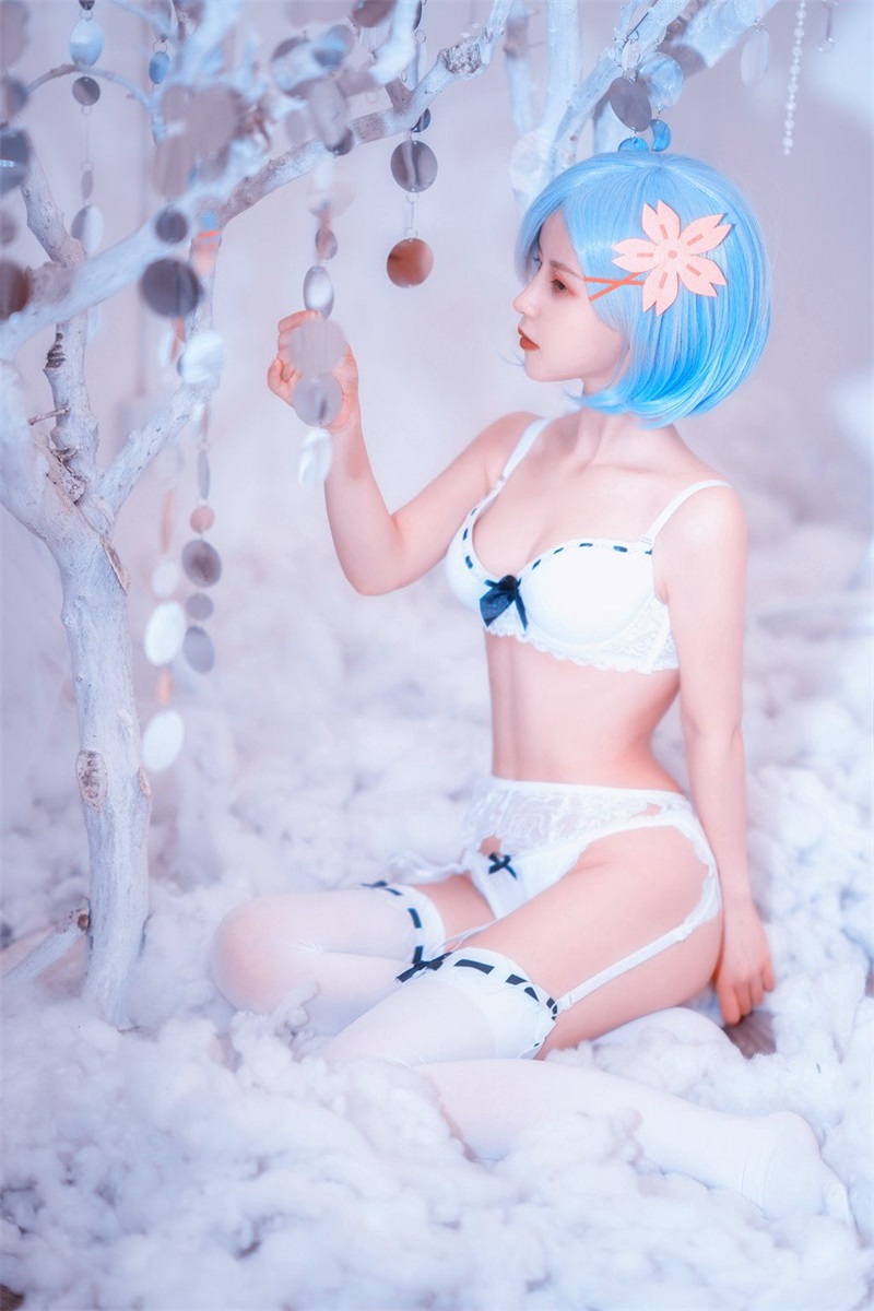 网红Coser@001.晕崽Zz – 蕾姆 [30P-120MB] 网红写真-第1张