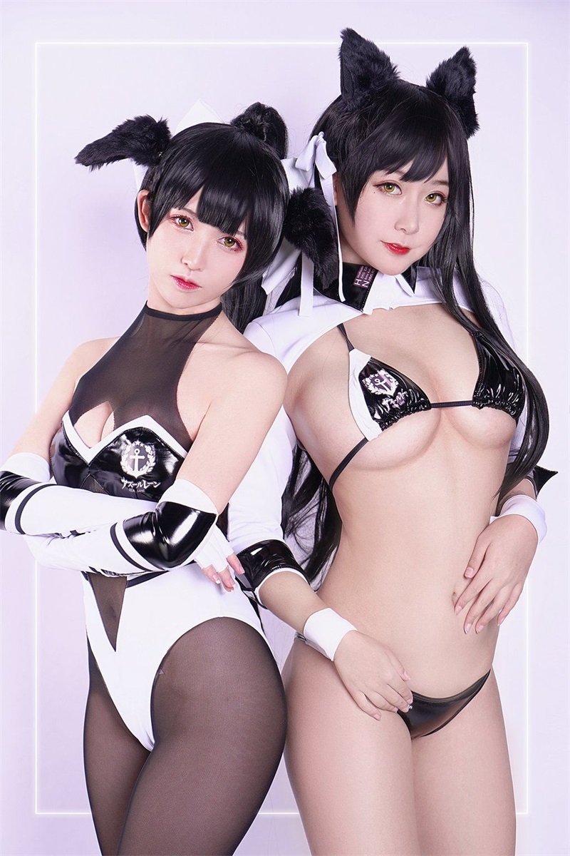 网红Coser@010 猫九酱 双人本 鳗鱼霏儿&猫九酱 [48P-1.37GB] 网红写真-第2张