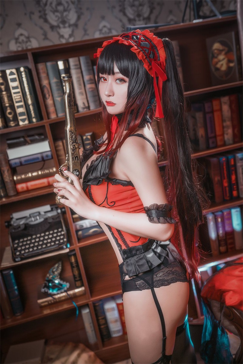 网红Coser@007 猫九酱 狂三内依 [14P-497MB] 网红写真-第1张