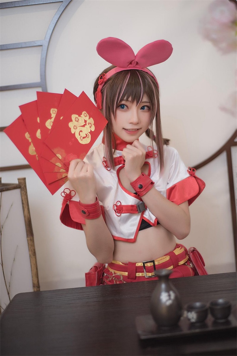 人气Coser@Kitaro_绮太郎 绊爱-Kizuna AI[13P-27MB] 网红写真-第4张