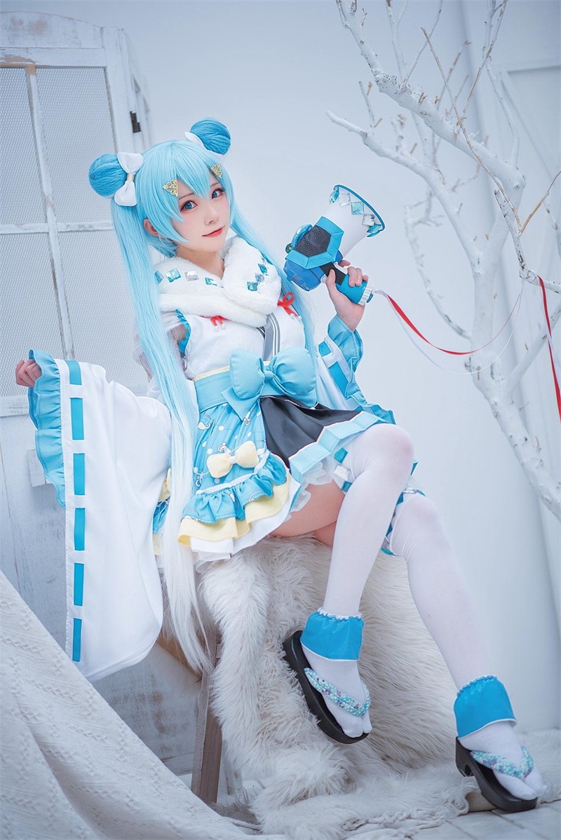 人气Coser@Kitaro_绮太郎 初音miku1[16P-20MB] 网红写真-第4张