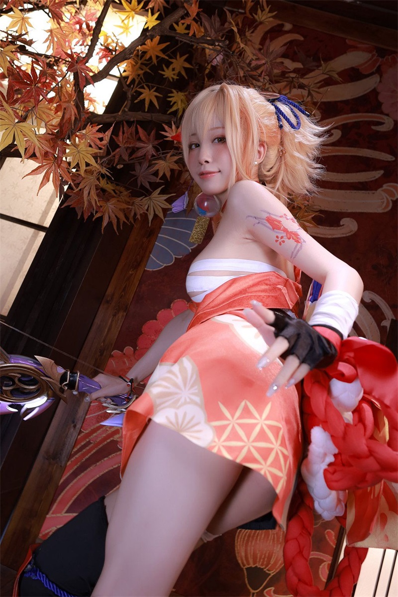 网紅Coser@水淼aqua 宵宫 [101P/121MB] 网红写真-第4张