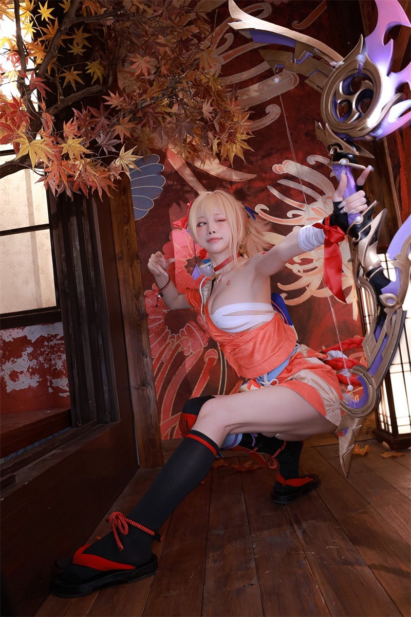 网紅Coser@水淼aqua 宵宫 [101P/121MB] 网红写真-第3张