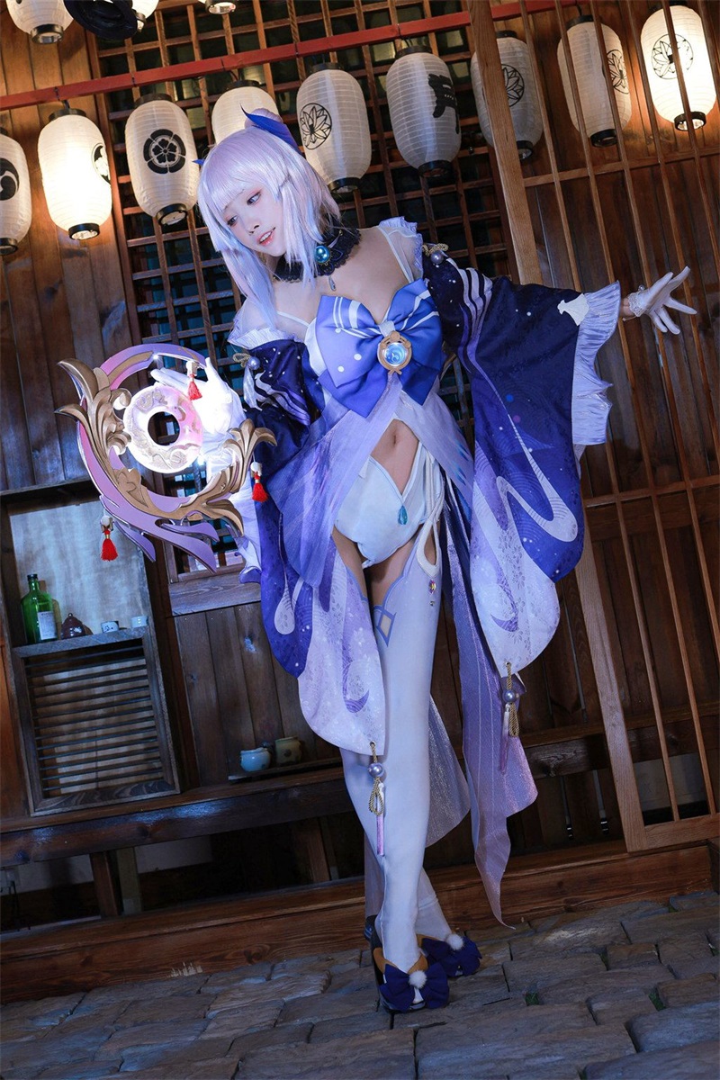 网紅Coser@水淼aqua 珊瑚宫心海  [50P/130MB] 网红写真-第2张