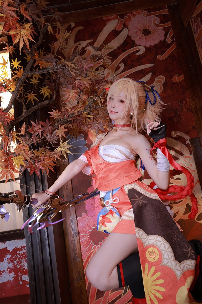 网紅Coser@水淼aqua 宵宫 [101P/121MB] 网红写真-第2张