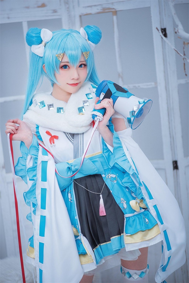 人气Coser@Kitaro_绮太郎 初音miku1[16P-20MB] 网红写真-第2张