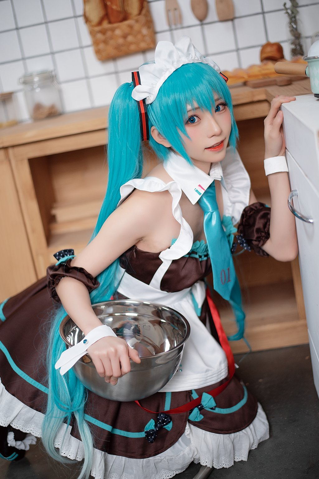 人气Coser@Kitaro_绮太郎 NO.057 初音miku6[15P-225MB] 网红写真-第3张