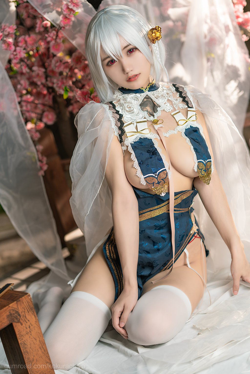 人气Coser@小仓千代w NO.024 天狼星旗袍 [20P-138MB] 网红写真-第3张