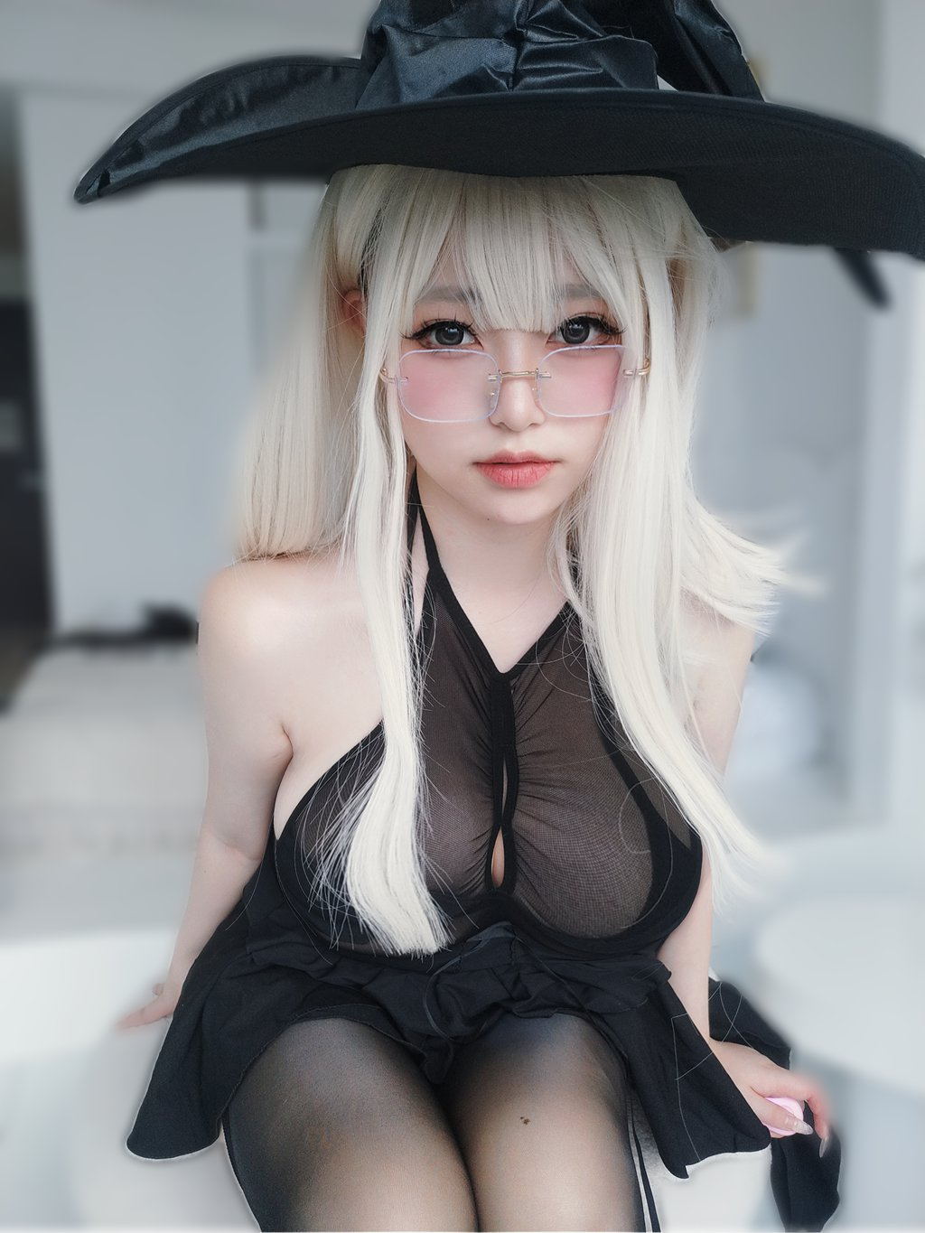 人气Coser@女主K 04.女主K 女巫[20P+1V-115.7M] 网红写真-第3张