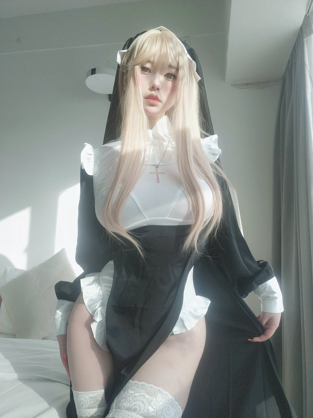 人气Coser@女主K 17.女主K 沉默的学姐[102P-743.5M] 网红写真-第3张