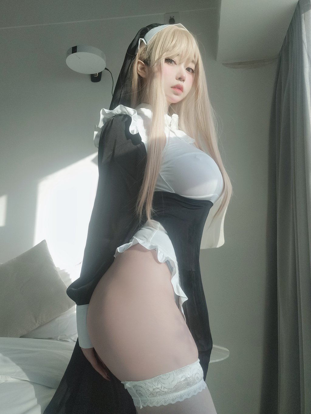 人气Coser@女主K 17.女主K 沉默的学姐[102P-743.5M] 网红写真-第1张