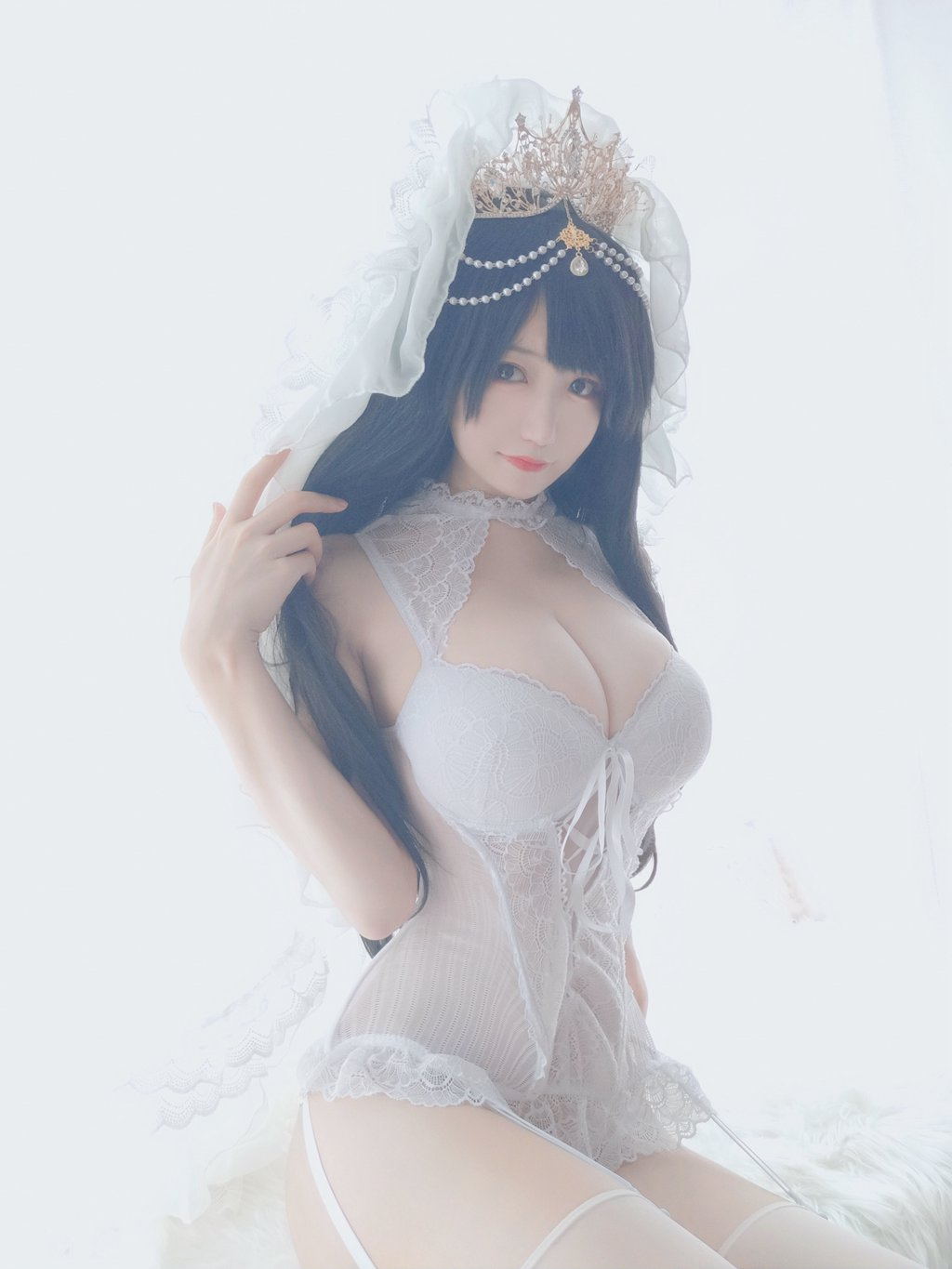 人气Coser@小仓千代w NO.032 – 可可爱爱花嫁 [32P-107MB] 网红写真-第4张