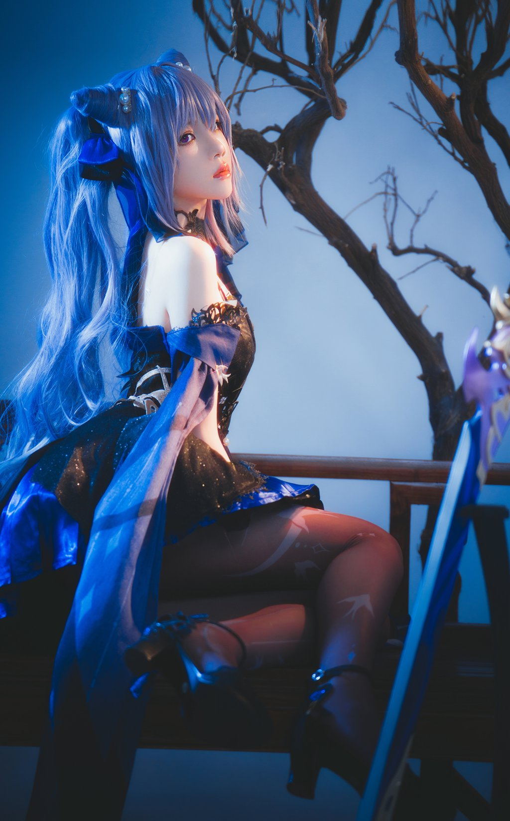 人气Coser@桜桃喵 刻晴 [29P/317MB] 网红写真-第2张