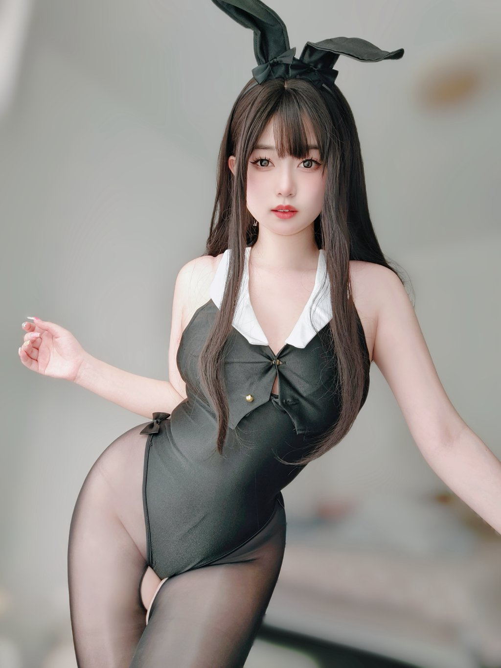 人气Coser@19.女主K 白丝兔女郎[102P-297.4M] 网红写真-第1张