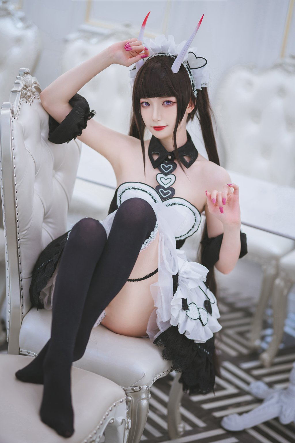 网紅Coser@封疆疆v 能代女仆 [36P/486MB] 网红写真-第2张