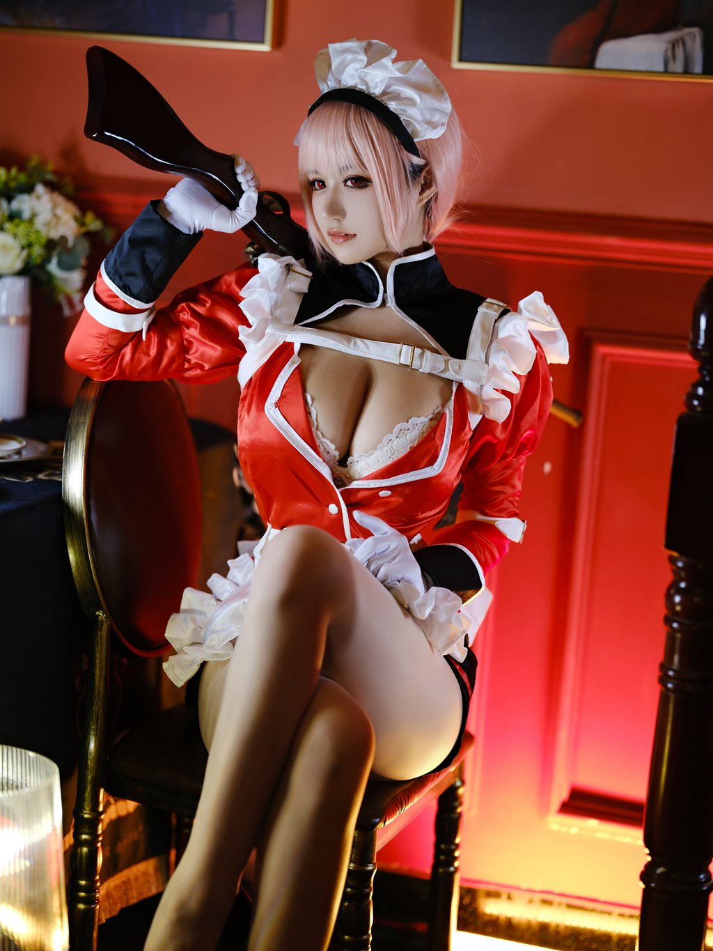 人气Coser@小仓千代w NO.037 – 南丁女仆[22P-65M] 网红写真-第1张