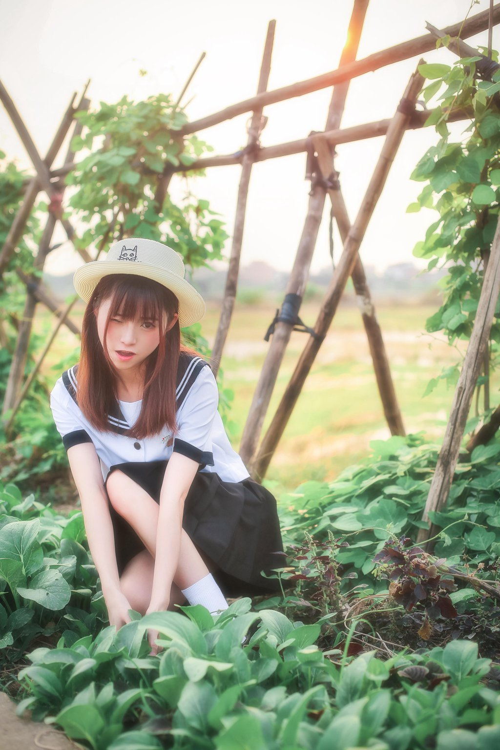 人气Coser@Kitaro_绮太郎 NO.73.Kitaro_绮太郎  少女情怀总是诗 JK3[14P-17MB] 网红写真-第3张