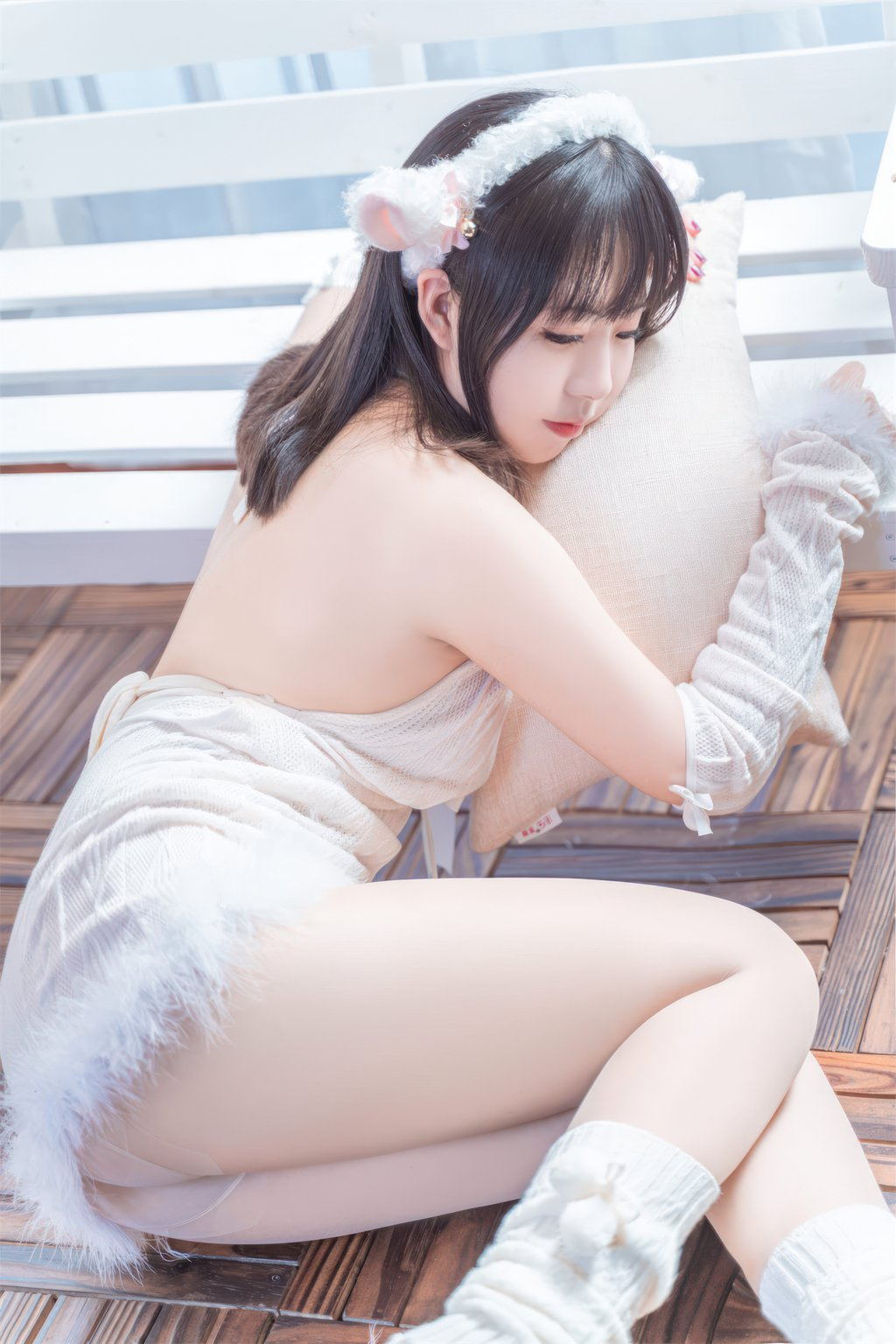 网紅Coser@虎森森 小羊奶昔 [40P/129MB] 网红写真-第1张