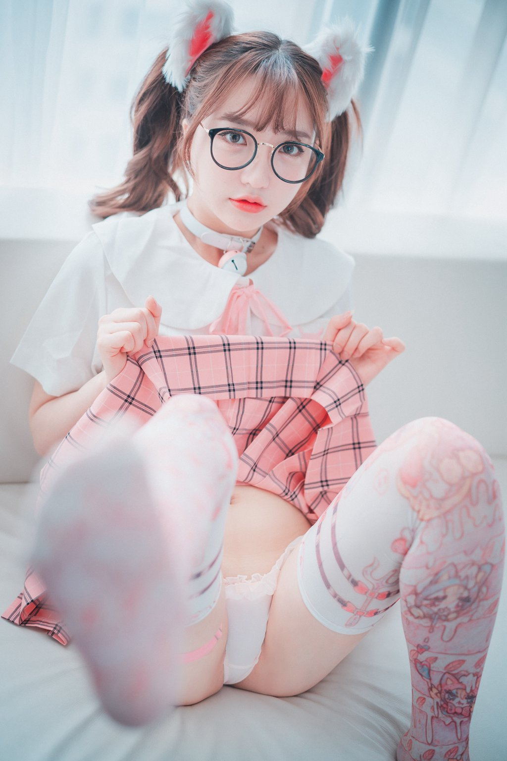 韩模写真@[DJAWA] NO.074 Ye-Eun – Cute Pink [50P/350MB] 其它写真-第2张