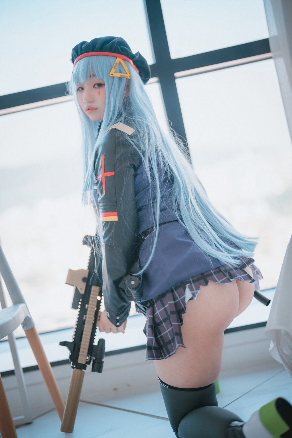 韩模写真@[DJAWA] NO.092 Mimmi – HK416 (Girls’ Frontline) [244P/4.41G] 其它写真-第3张