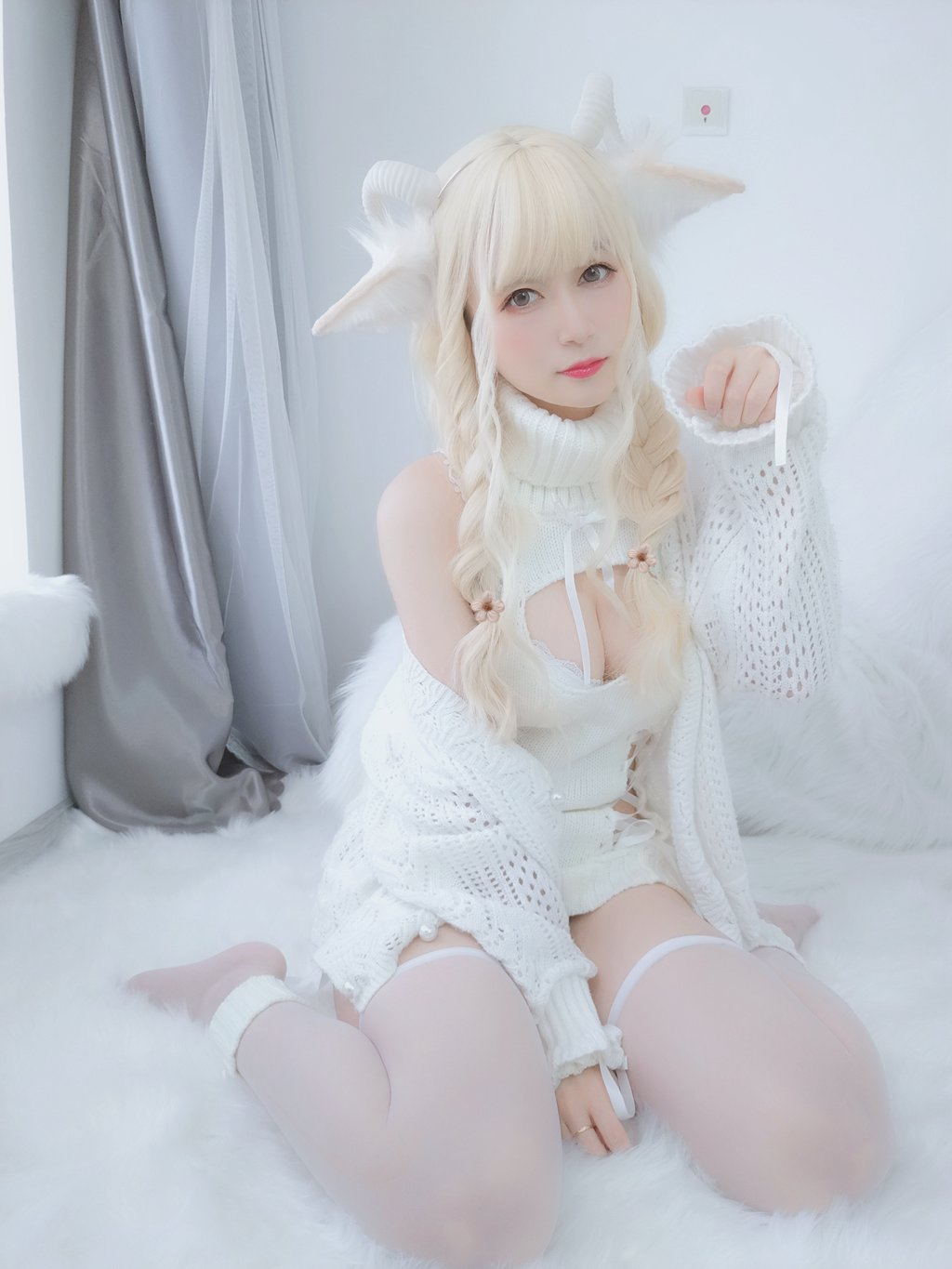 人气动漫Coser@白银81_ 小白羊 [133P9V775MB] 网红写真-第3张