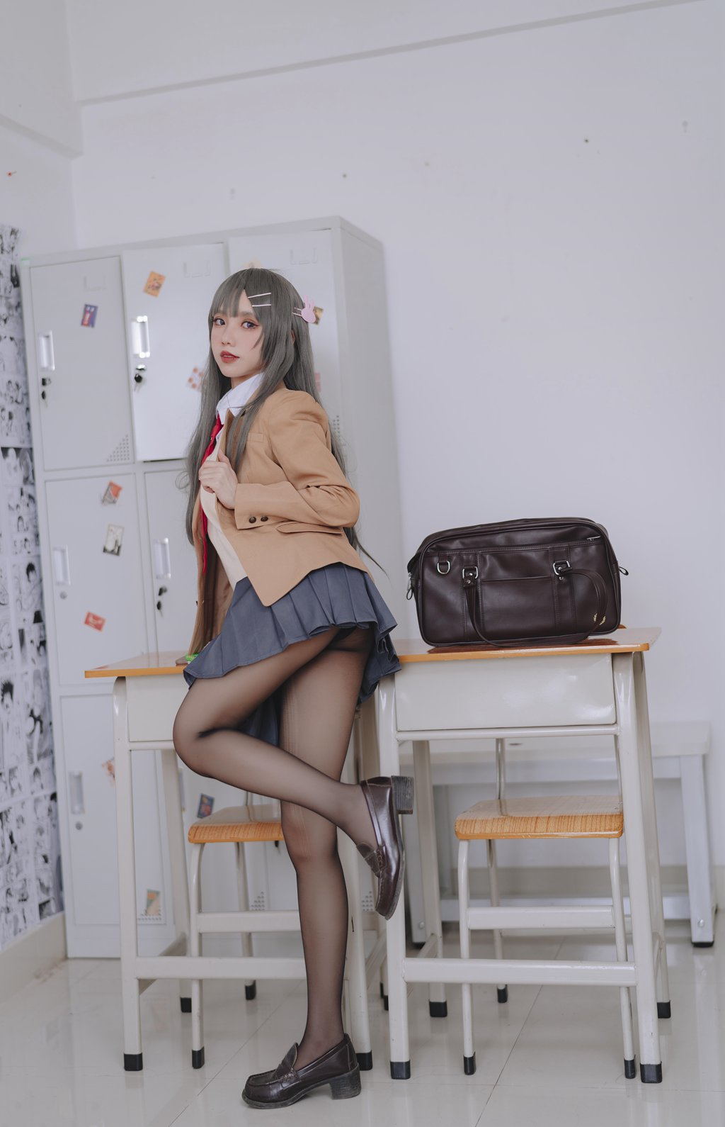 网紅Coser@果咩酱w – 麻衣校服 [30P/402MB] 网红写真-第3张