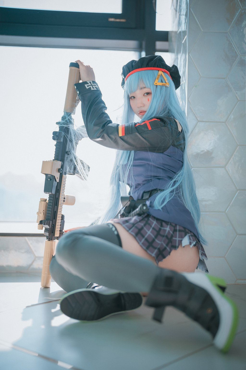 韩模写真@[DJAWA] NO.092 Mimmi – HK416 (Girls’ Frontline) [244P/4.41G] 其它写真-第2张