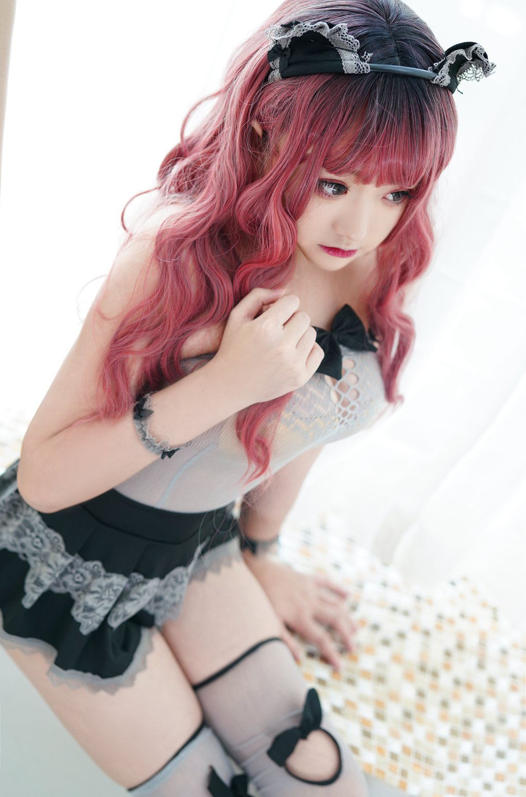 网紅Coser@-桃夭葵- 小灰猫[41P/683MB] 网红写真-第1张