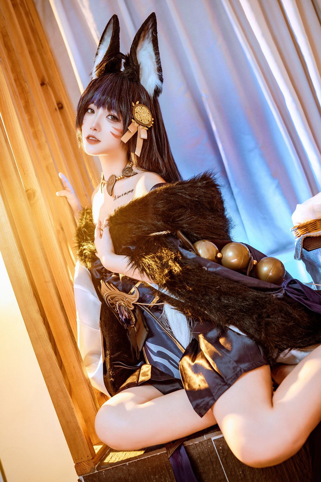 人气Coser@桃良阿宅 武藏 [44P/414MB] 网红写真-第4张